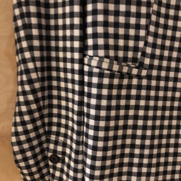 Zara Gingham Blazer - Picture 2 of 5